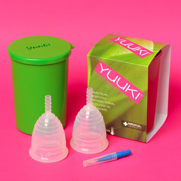 MIX – dos copas menstruales pequeñas (SOFT + CLASSIC)